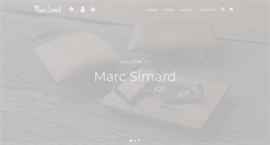 Desktop Screenshot of marcsimardartisan.com